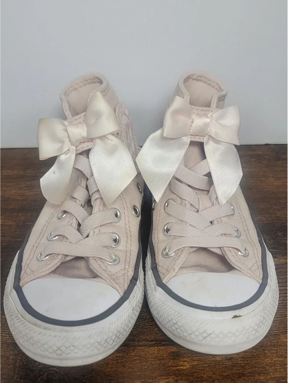 Converse Chuck Taylor All Star Ruffles And Bows Girls Easy On Sz 11